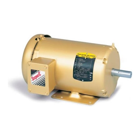 Baldor Electric Co. Baldor-Reliance Motor, 1.5HP, 1165RPM, 3PH, 60HZ, 182T, 3628M, TEFC, F EM3607T